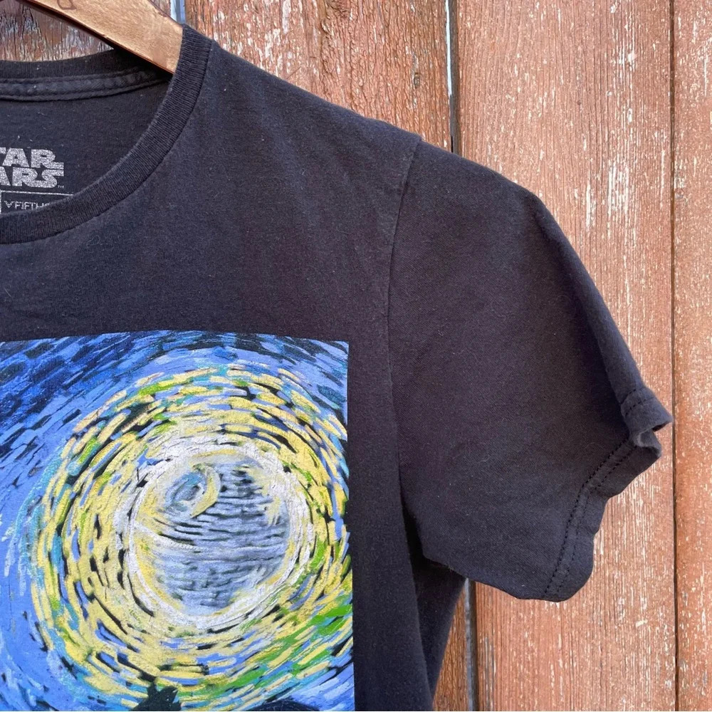STAR WARS Unisex T Shirt Van Gogh Storm Trooper Size Small - Picture 4 of 8